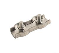 Pinces Câble Acier 304 M8 Serrage Double Pinces Câble Acier 304 | Acier 304 pour premium, résistance rouille, serrage double tête, pour idéal extérieur, M8 standard(M10)