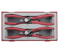 Pinces circlips en plateau TC, 4 pcs Teng Tools TT474-7E