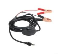 Pinces crocodile universelles, compatible batteries 12-48V, panneaux photovoltaïques, installation rapide pour voiture