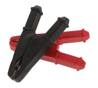 Pinces Crocodiles Métalliques 50a, Lot de 2, Test Électrique et Serrage