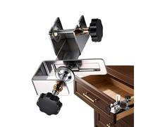 Pinces d'armoire pour l'installation - Outil de menuisier réglable en d'acier pour l'alignement des visages, étau de comptoir de 3 cm avec vis de serrage, étau de travail du bois pour bureau