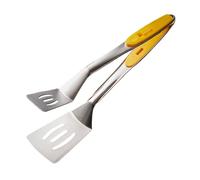 Pinces De Barbecue Pour Gril,2 En 1 Spatule En Acier Inoxydable À - Pinces de Cuisson à pour Barbecue,Pour Poisson Viande Friture Cuisson Maison Cuisine Extérieur Camping