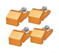 Pinces de Maintien Aluminium 4 pour T-Track Pinces de Maintien | Alliage d'aluminium solide, résistant à l'usure, pression stable, kit de 4 , durable