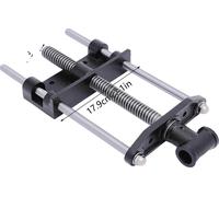 Pinces de serrage pour atelier de menuiserie, conception robuste, utilisation multifonctionnelle, couleur noire, modèle 7