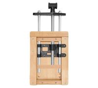 Pinces de serrage pour établi, largeur des mors de 25,4 cm (10 pouces), actionnement manuel, es CE, fabrication robuste en fonte et en acier, capacité de serrage précise
