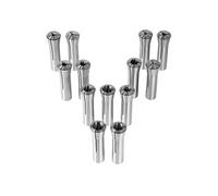 VEVOR Pinces de Serrage de Précision R8 13PCS 1/8''-7/8'' 3,2-22,2 mm Acier Carbone 45# TIR 0,0012"/30 μm avec 13 Boîtes de Rangement Étiquetées, pour Fraiseuse, Perceuses, Aléseuses, Centre d'Usinage