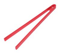 Pinces de Service en Silicone Rouge, Toast et Pâtisserie | Format Compact et Portable, Surface Lisse, Rangement Pratique, pour Cuisiniers Amateurs, Boulangers, Réceptions et Usage