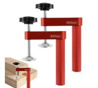 Pinces de table pour outils de travail du bois - Serrage durable et non | Ferme pour établi de travail du bois, colliers de serrage, trous de chien, accessoires d'atelier, rangement d'outils, garage
