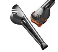 Pinces En Acier Inoxydable Pour La Cuisson,Pinces De Cuisine En Acier Inoxydable | à anti-brûlure pince de cuisson ciseaux - de service réutilisables, de qualité alimentaire, pour, pâte