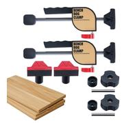 Pinces en bois Outils de menuiserie à libération rapide | Jeu de pinces pour établi de menuiserie pour scie rail ponçage collage table travail
