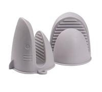 Pinces en silicone pour requins résistantes à la chaleur - Accessoires de protection pour four et micro-ondes Haute résistance à la chaleur, design antidérapant, maintient fermement les bols et les