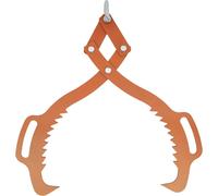 Pinces forestières, Mécanisme de préhension lourd, Poignées ergonomiques, Orange