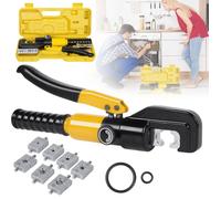 pinces hydrauliques, 8 ensembles de moules avec 4/6/10/16/25/35/50/70 mm², Adoptant 8T conception haute tension