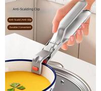 Pinces multifonctions résistantes à la chaleur, pince en silicone antidérapante pour bol/plat, pince pour cuiseur vapeur, poignée de casserole de cuisine, préhenseur isolant de la chaleur, pince pour 