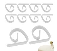 Pinces nappe - Attaches pour table pique-nique | Serre-nappe élastique | 10 brides métalliques colorées antidérapantes pour mobilier extérieur, repas camping, mariage, pince jupe portable anti-glisse