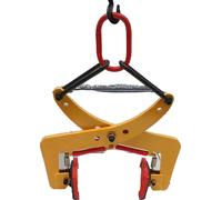 Pinces pour le bridage, charge maximale 325 kg, ouverture des mâchoires réglable 6-24 cm, 6-8-10 pouces 280 kg