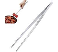 Pincette de Cuisine en Acier Inoxydable, 30 cm Pince de Chef, Outil de Cuisine Pour Griller et Cuire, Longue Pince à Épiler Droite