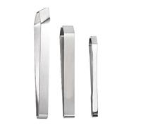 Pincettes de cuisine en acier inoxydable, 3 pièces, pincettes plates inclinées, outil de retrait pour désosser le saumon, pinces à os de poisson /