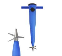 Pincho XL pour parasol avec hélice en aluminium 42 cm haute résistance au vent compatible avec des tubes jusqu'à 50 mm Ajustement universel Idéal plage, champ, jardin, fixation stable et anti-vent