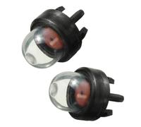 Pineeseatile Mini carburateur à Bulles d'huile, 2 pièces, Kit de Pompe à Ampoule de Carburant pour Taille-haie, Tondeuse Gazon, tronçonneuse