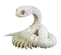 Pineeseatile Serpent imprimé en 3D, Jouet articulé Flexible de 12 Pouces, pour la décoration de la Maison, du Bureau, Jouets Bureau, Amis, avec veilleuse Arc-en-Ciel
