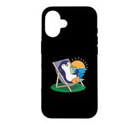Pingouin Amusant - Cadeau de Plage d'été pour Homme, Femme, Enfant Coque pour iPhone 16