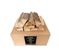 PINI Bois de chauffage prêt à l'emploi en hêtre 30 kg env. 25 cm pour cheminée, barbecue, brasero, four à pizza, fumoir