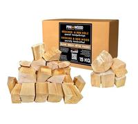 PINI hêtre Bois de Fumage sans écorce 15 kg pour fumoir et Barbecue