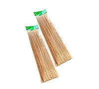 PINI Lot de 200 brochettes en bambou 20 cm