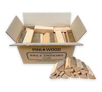 PINI Mini bois de chauffage en hêtre séché 15 cm pour four à pizza portable 10 kg