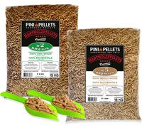 PINI pellets de bois dur chêne 15 Kg + hêtre 15 Kg pour barbecue, fumoir, four à pizza et installations de chauffage