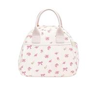 Pink Corduroy Lunchbox Cooler Leakproof Reusable Waterproof Large