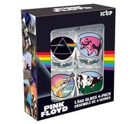 Pink Floyd Band Logo Shot Glasses 4 Pack (1.5Oz) Size One Size