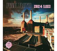 Pink Floyd Calendrier 2024 - Agenda mensuel 30 cm x 30 cm - Produit officiel