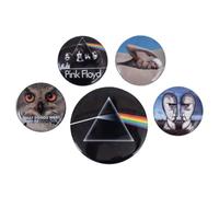 PINK FLOYD Pyramid International Badge Multicolore 10 x 12,5 x 1,3 cm