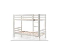 PINO Lit Superposé hauteur 160 cm Blanc