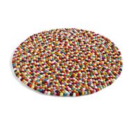 HAY Tapis Pinocchio rond multicolore Ø 90 cm