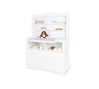 Pinolino 130023XRX Florentina Table à langer extra-large avec étagère extra large Blanc