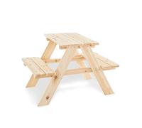 Pinolino - 20 10 17 - Table, banc enfant Nicki - petit - non traîté (Import Allemagne)