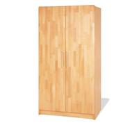 Pinolino - Armoire bébé 2 portes Natura bois massif huilé