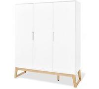 Pinolino Armoire enfant 3 portes – Blanc
