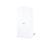 Pinolino Armoire Laura 2 portes L 90 x P 54 x H 191 Blanc