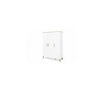 Pinolino Armoire Lumi Grande 6 Tagres 3 Portes Blanc