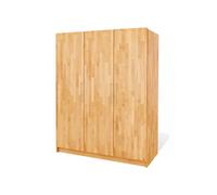 Armoire enfant - PINOLINO - Natura - 3 portes - Bois massif huilé