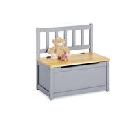 Banc coffre pour enfants 'Fenna', gris/naturel