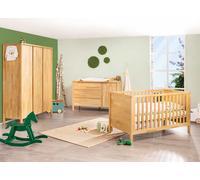 Pinolino - Chambre Enno : lit, commode, armoire 3 portes