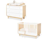 Pinolino - Chambre Round : lit, commode
