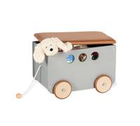 Pinolino Coffre de rangement Jim - Gris
