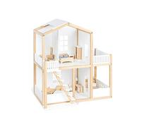 Pinolino Commode à Langer Riva Extra Large, avec Matelas à Langer Amovible, pour bébés et Tout-Petits, en MDF Blanc et frêne Massif