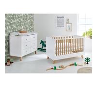 Pinolino Ensemble Economique Pan Extra Large 2 Pices Lit De Bb Volutif Commode Langer Extra Large